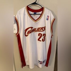 Champion Cavaliers White and Red Jersey